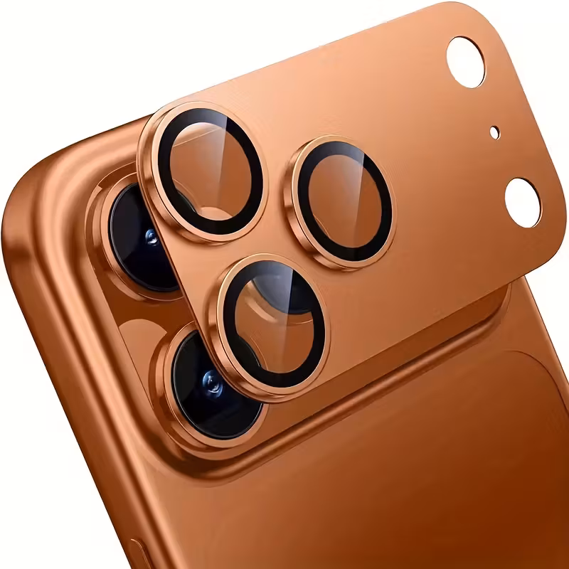 Protector de Lente de Cámara de Vidrio Templado Metálico para for iphone 17 Pro/ProMax - Imagen 2
