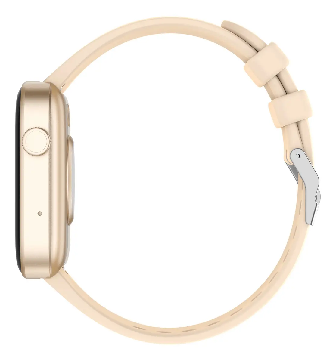 Reloj Inteligente Smartwatch Colmi P71 De 1.9 Dorado Gold Sport Crema - Imagen 3