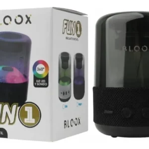 Parlante Portatil Bloox Fun 01 Bluetooth Con Rgb Dimm