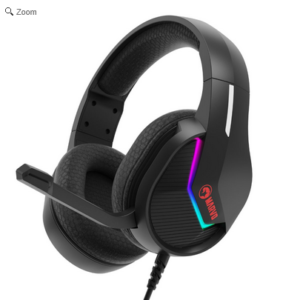 Auricular Marvo H8618 Tactic 40 Rgb Negro