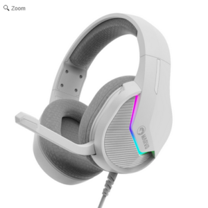 Auricular Marvo H8618 Tactic 40 Rgb Blanco