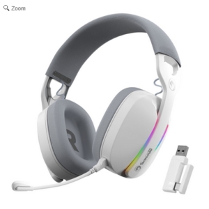 Auricular Marvo Hg9086w 7.1 Inalámbrico Rgb Blanco