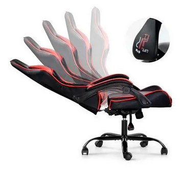 Silla Gamer Negro/Rojo - Imagen 3