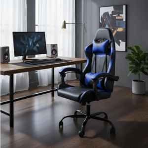 Silla Gamer Negro/Azul