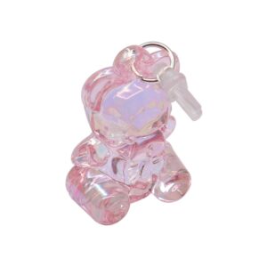 TAPÓN PARA CONECTOR DE CARGA LIGHTNING ROSADO OSITO