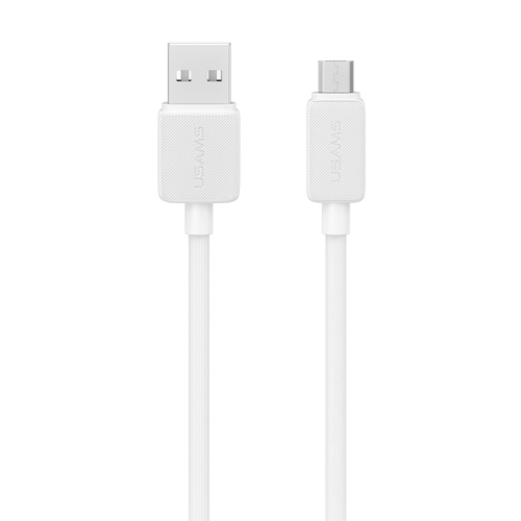 Cable de Datos USB A a Micro USB SJ690 1M Blanco USAMS