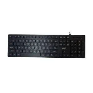 Teclado USB Negro AOC