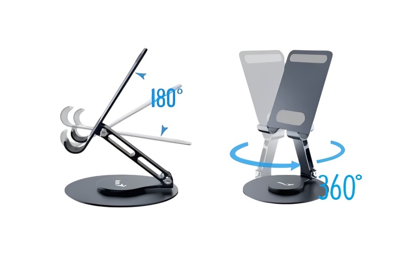Soporte para celular/tablet Genius gris - Imagen 2