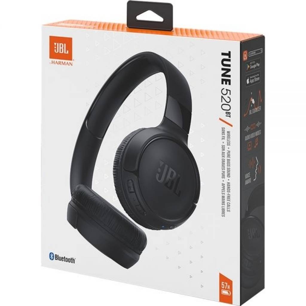 Auricular Bluetooth Tune 520 Negro JBLT520BTBLKAM JBL - Imagen 4