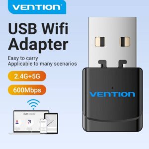 Adaptador Wi-Fi 2.4G / Negro KDRB0 Vention