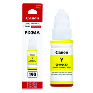 Botella de Tinta Original Canon GL-190 Amarilla