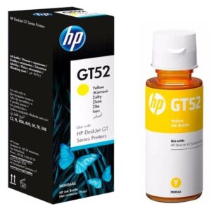 Botella de Tinta Original HP GT52 Amarilla