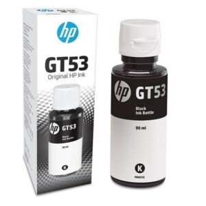 Botella de Tinta Original HP GT53 Negra 90ml