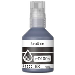 Botella de Tinta Brother BTD100BK Negra