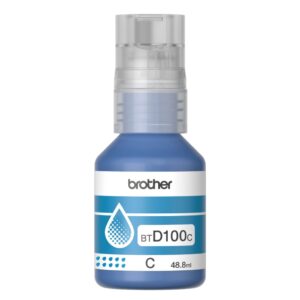 Botella de Tinta Brother BTD100C Cian