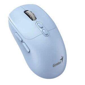 Mouse Genius NX-8080S Bluetooth Silencioso Azul
