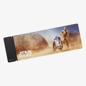 MOUSEPAD CON CARGADOR INALAMBRICO PRIMUS STAR WARS C-3PO R2-D2 DROIDS