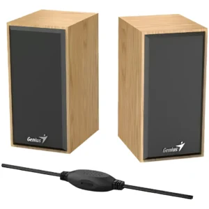 Parlante Genius 2.0 Sp-hf180 6w Usb Madera