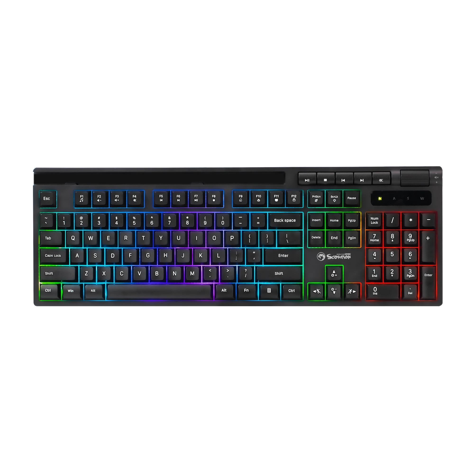 Teclado Gaming MARVO Soldat S40 | K603