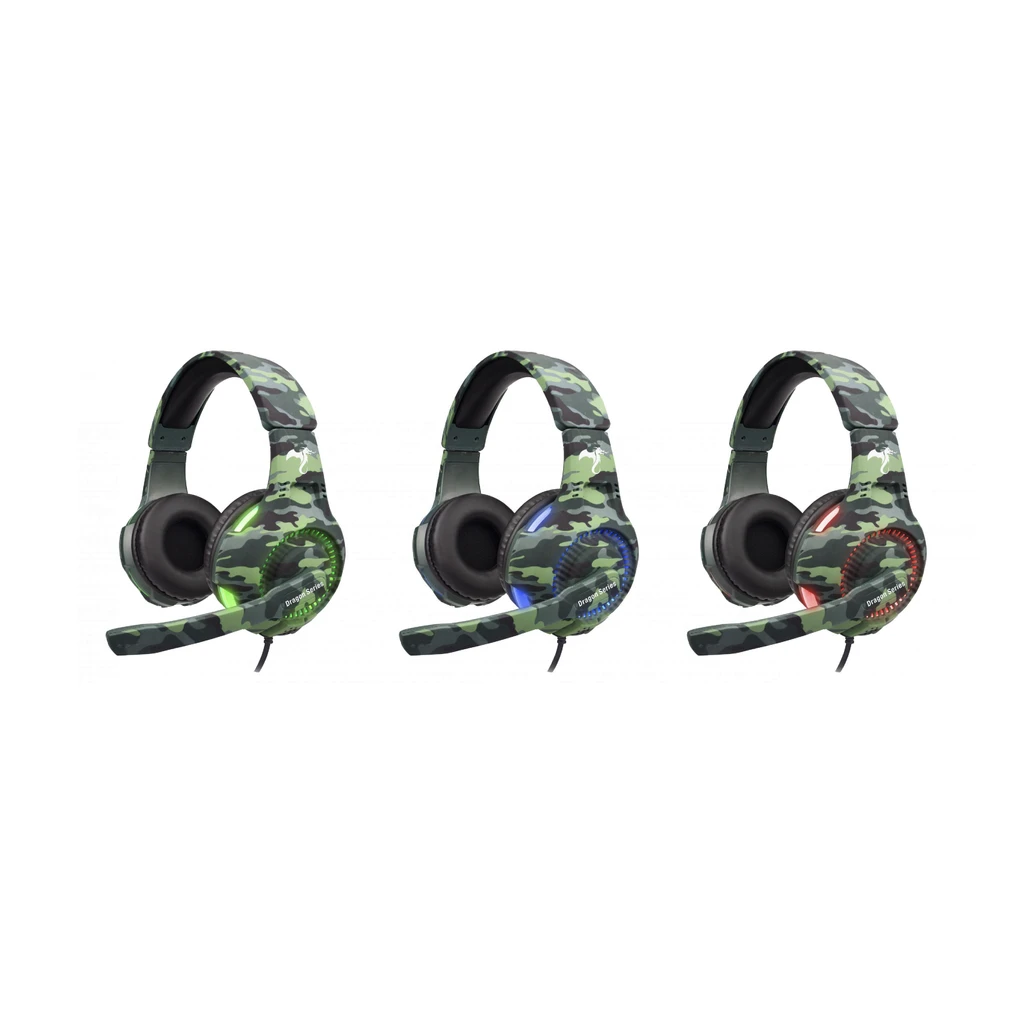 Auricular Gamer Trooper KGA-487 Camuflado - Imagen 2