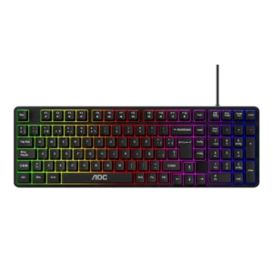 Teclado Gamer RGB GK116B16 – USB con Iluminación Rainbow y Anti-Ghosting