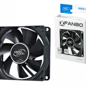 Fan Cooler DeepCool XFAN 8 x 8cm Negro